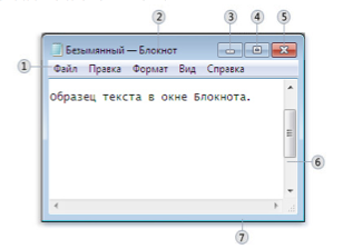Основные объекты и приемы управления Windows - 1