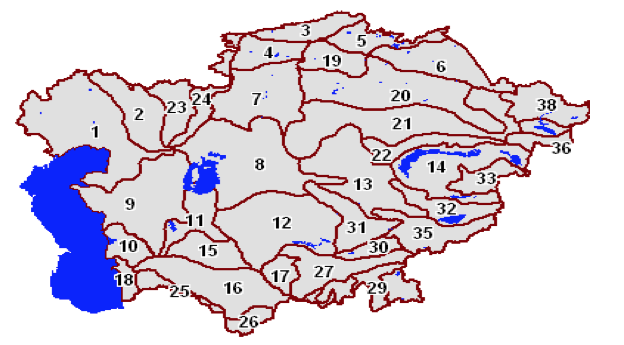 ҰБТ-ға дайындық үшін география пәнінен тест тапсырмалары - 3